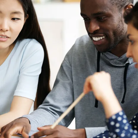 People studing 3 ways to celebrate diversity in the office