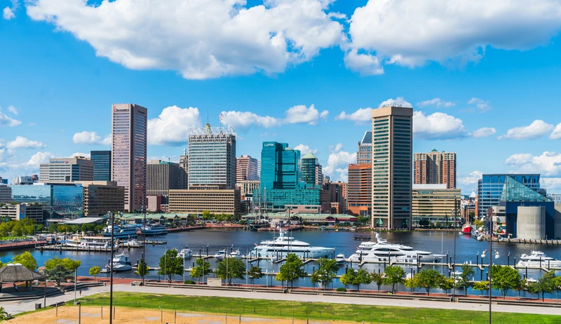 Odenton on a bright day, representing Berlitz language school opportunities in Maryland for diverse learners.